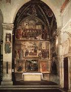 Domenicho Ghirlandaio Cappella Sassetti Spain oil painting reproduction